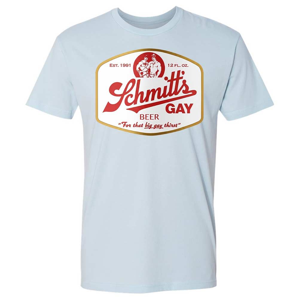 Schmitt's Gay Beer - Light Blue - 4