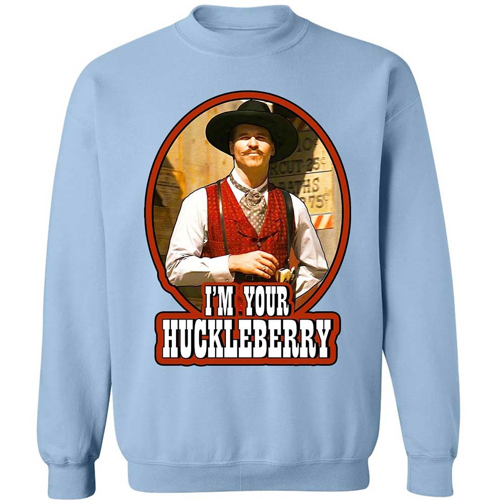 I'm Your Huckleberry - Light Blue - 4