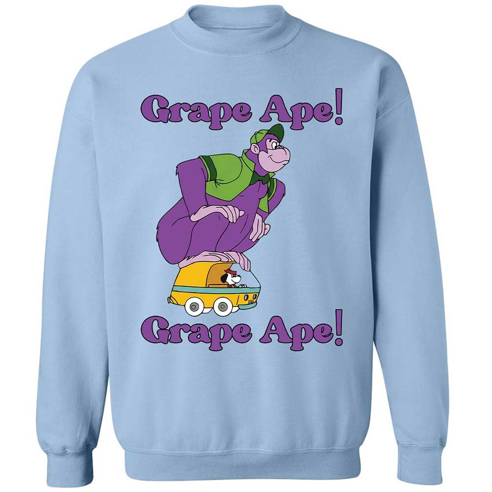 Classic Unisex Sweatshirt - 6BEB73UC - Light Blue - 4