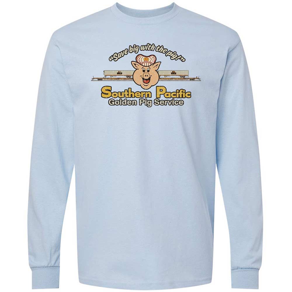 Long Sleeve T-Shirt - M9C5RFR1 - Light Blue - 4