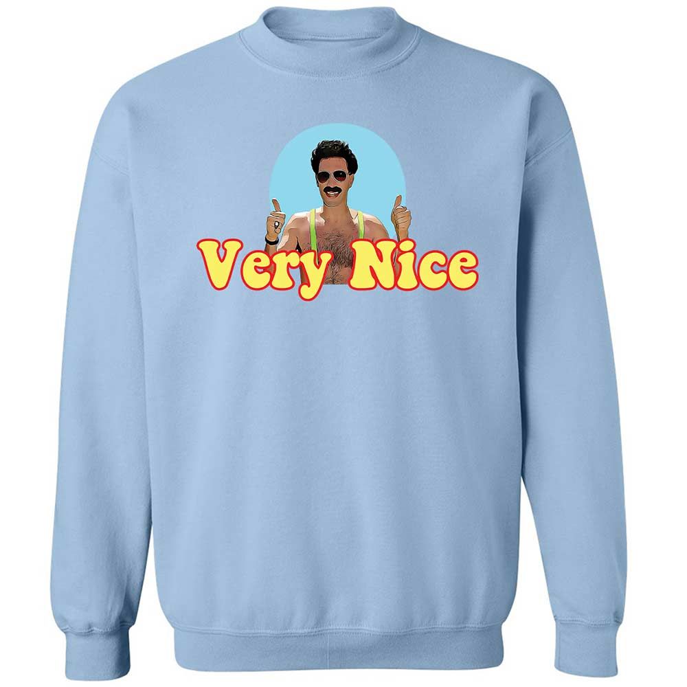 Classic Unisex Sweatshirt - B545JLSL - Light Blue - 4