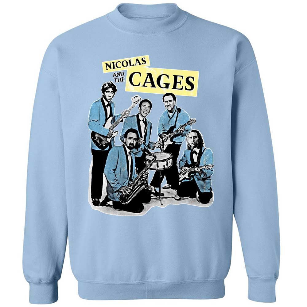 Nicolas and the Cages - Light Blue - 4