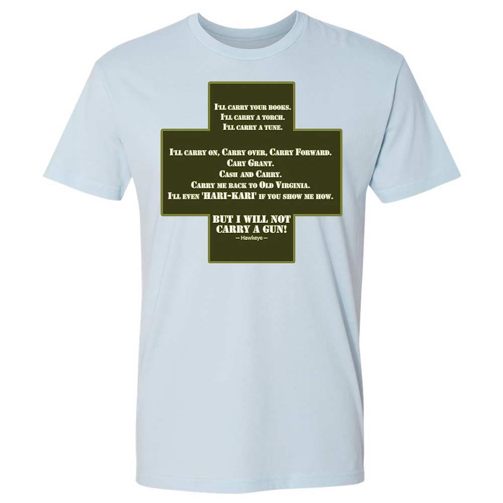 I Will Not Carry a Gun - Light Blue - 4