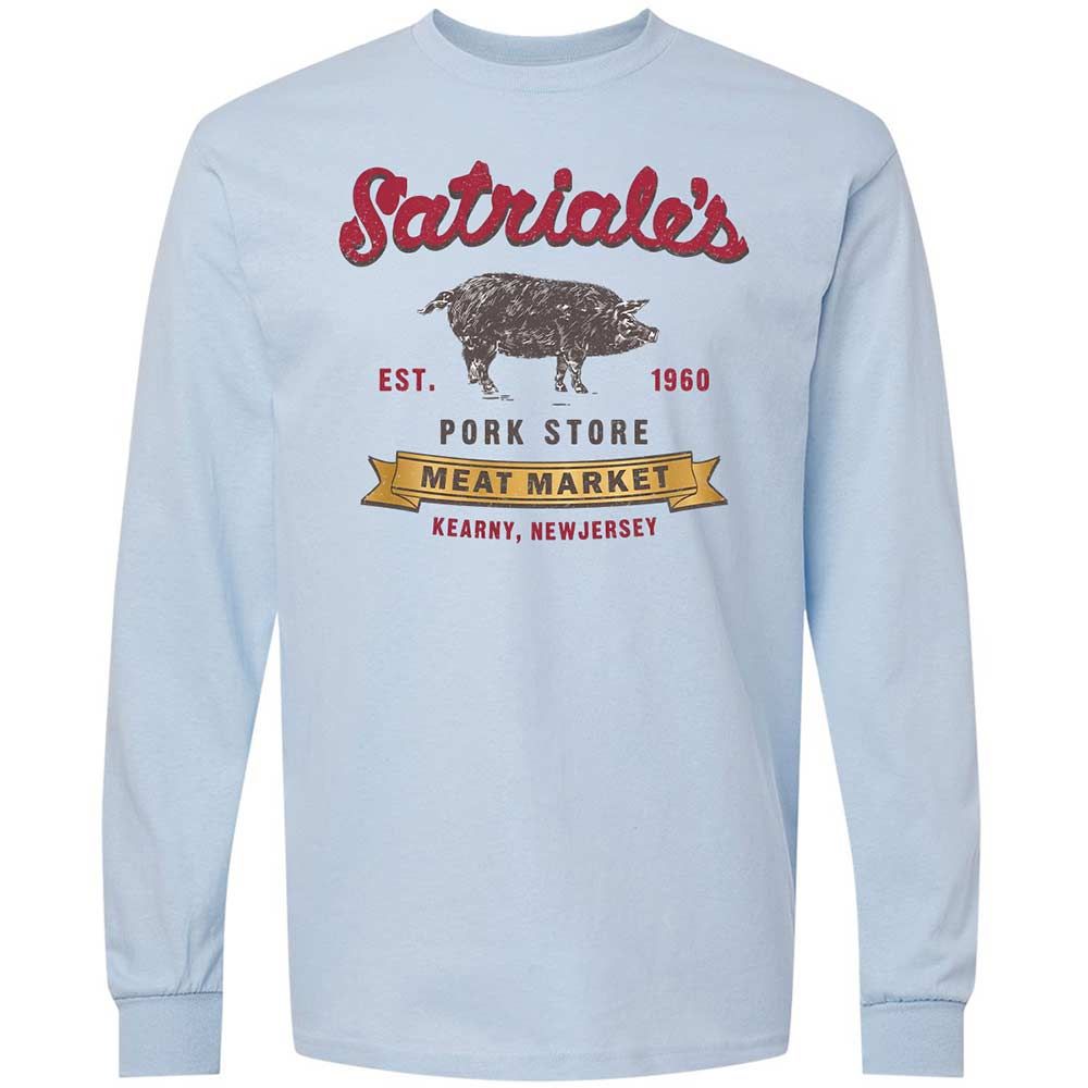 Long Sleeve T-Shirt - 3XE8BPBQ - Light Blue - 4