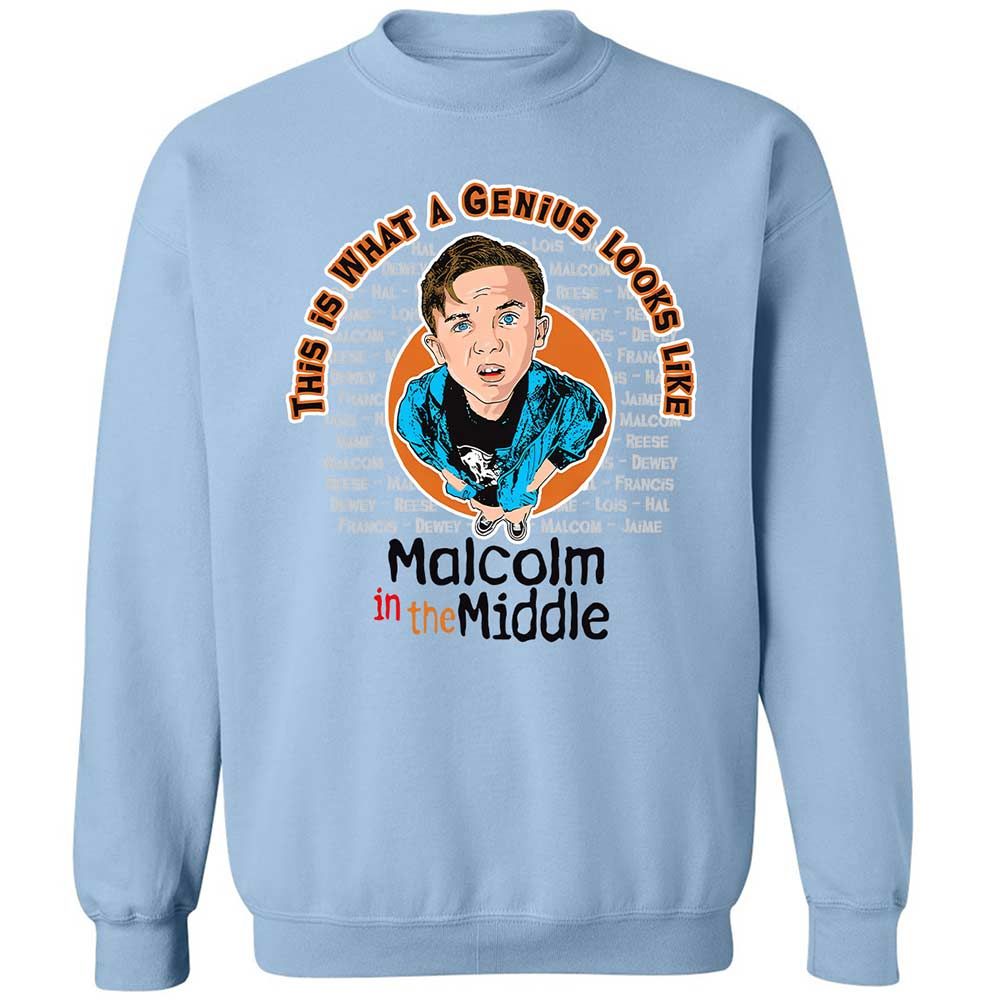 Classic Unisex Sweatshirt - X6PHFX34 - Light Blue - 4