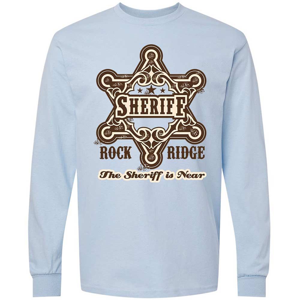 The Sheriff of Rockridge is Near! - Light Blue - 4