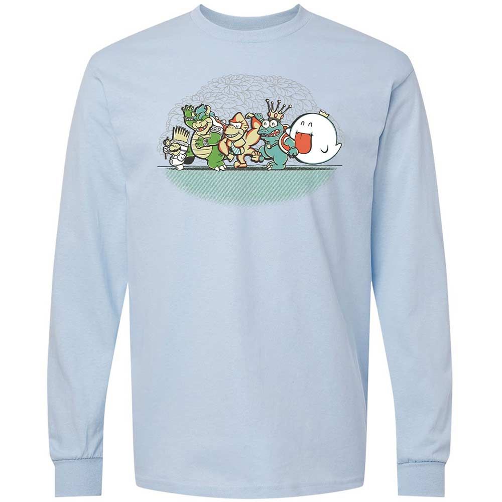 Long Sleeve T-Shirt - V8Y8TXDP - Light Blue - 4