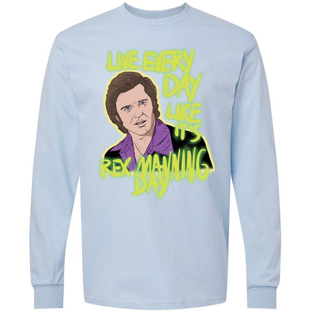 Long Sleeve T-Shirt - YGLAS8H3 - Light Blue - 4