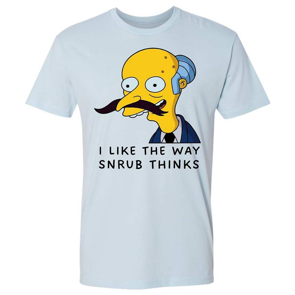 I Like the Way Snrub Thinks - Light Blue - 4