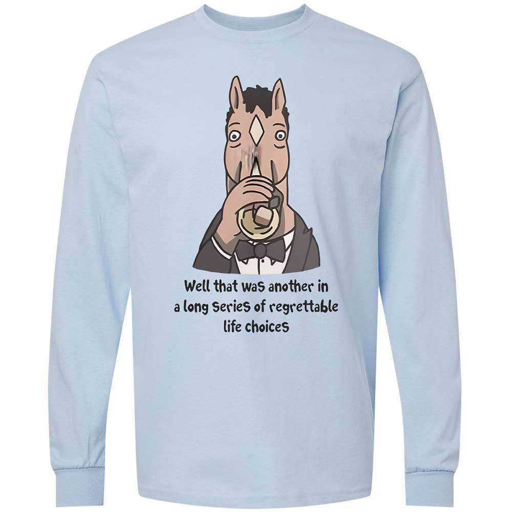 Long Sleeve T-Shirt - BPCSDKHK - Light Blue - 4