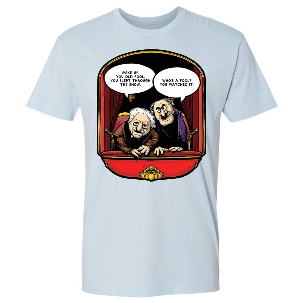 Statler and Waldorf (Wake Up) - Light Blue - 4