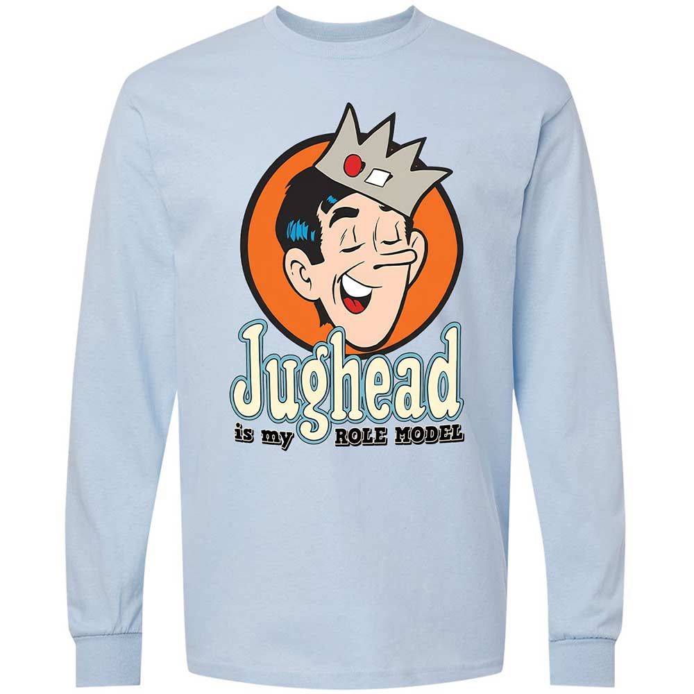 Long Sleeve T-Shirt - HLAT2BD4 - Light Blue - 4