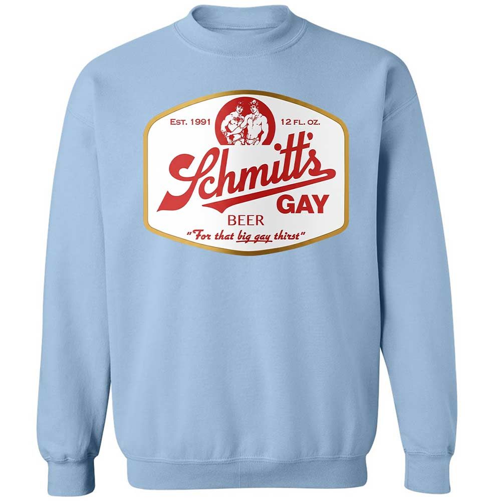 Schmitt's Gay Beer - Light Blue - 4