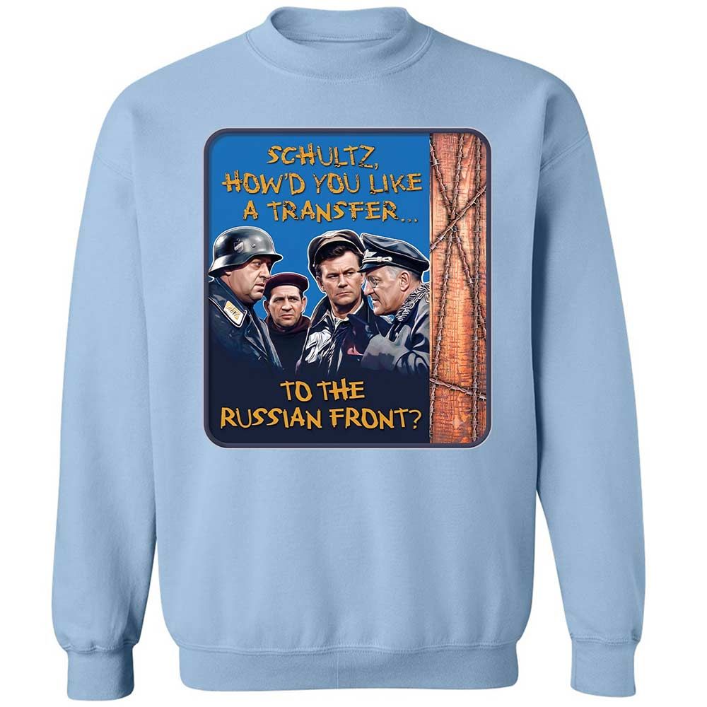 Classic Unisex Sweatshirt - W4XBEVQX - Light Blue - 4