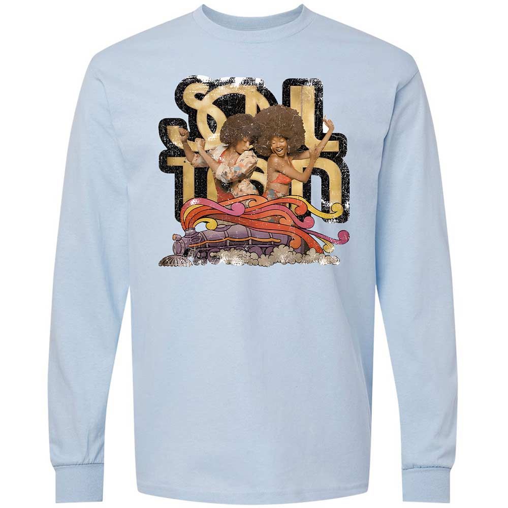 Retro Soul Train Dance Vibes - Light Blue - 4