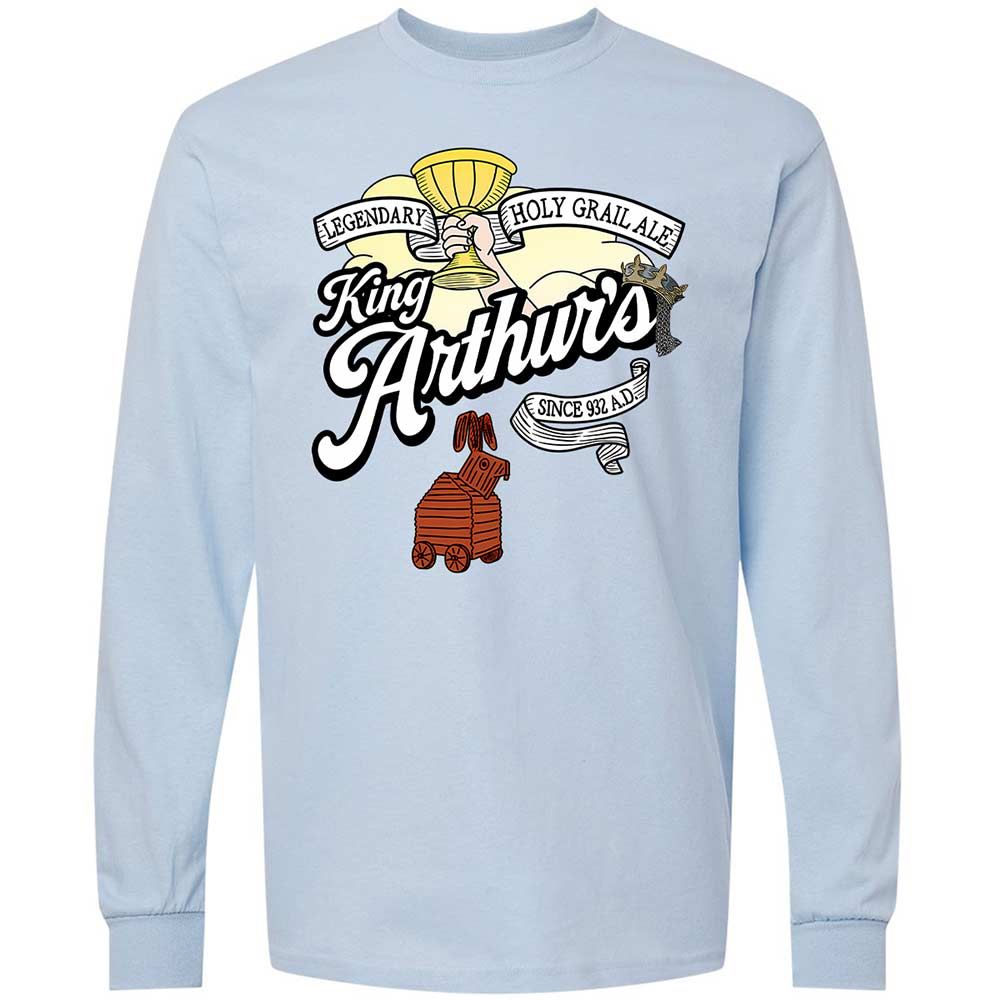 Long Sleeve T-Shirt - R8FGHLS4 - Light Blue - 4