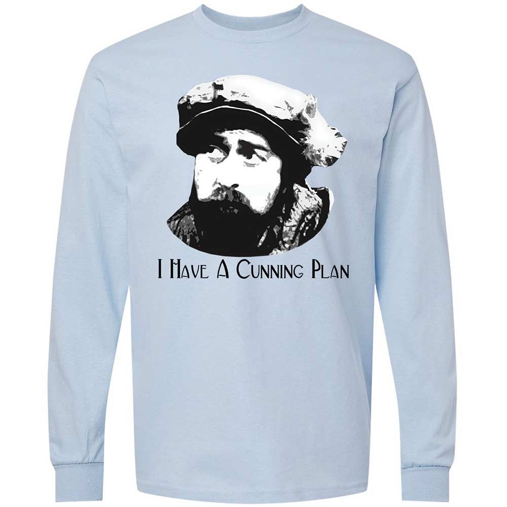 I Have A Cunning Plan - Light Blue - 4