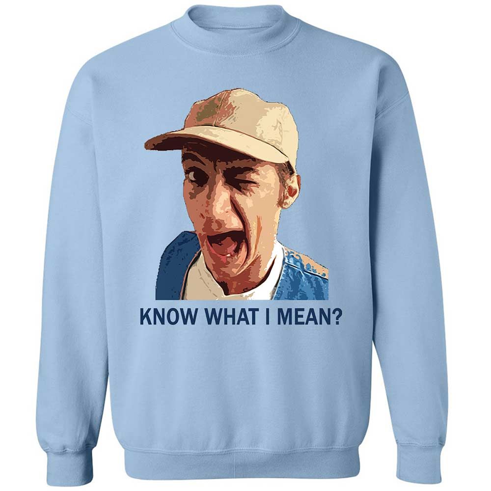 Know what I mean - Light Blue - 4