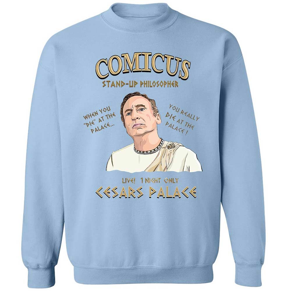 Comicus- Stand-up Philosopher - Light Blue - 4