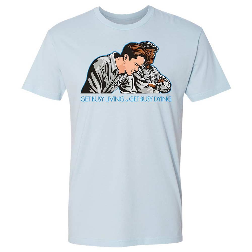 Get Busy Living - Light Blue - 4