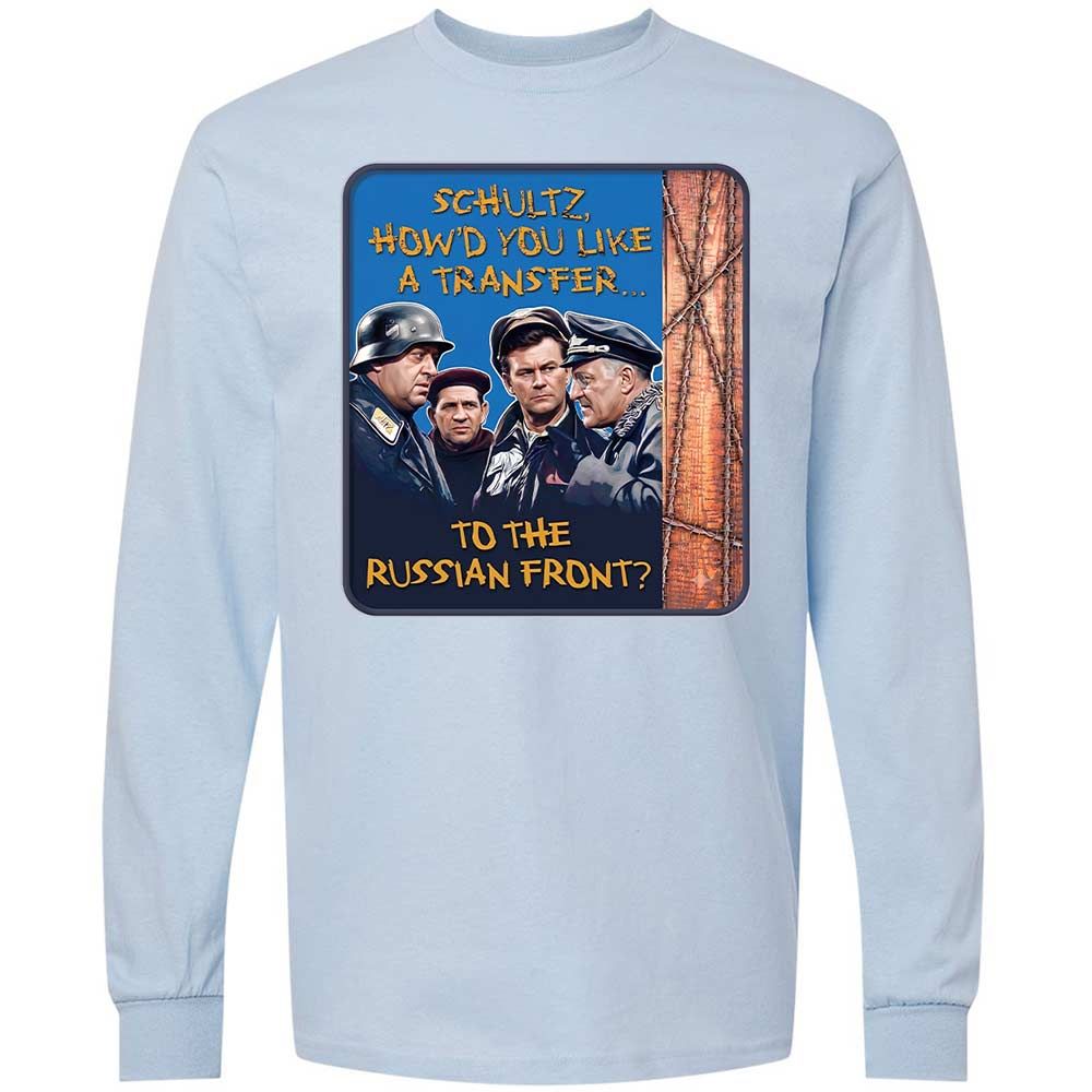 Long Sleeve T-Shirt - ZGD2YC6M - Light Blue - 4