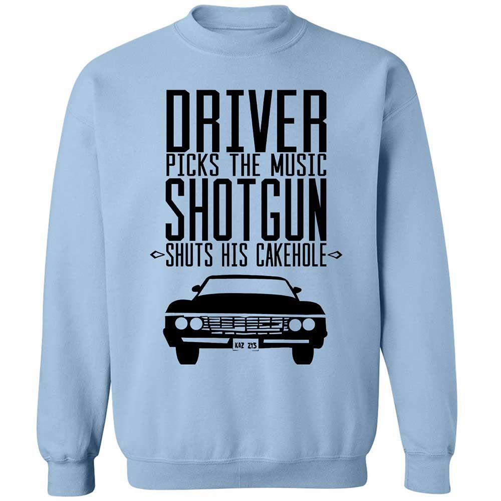 Classic Unisex Sweatshirt - SW9DJJ89 - Light Blue - 4