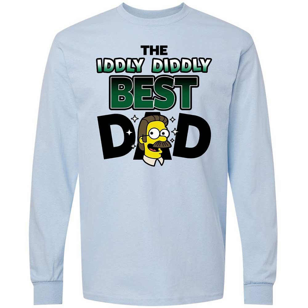 The Iddly diddly best dad - Light Blue - 4