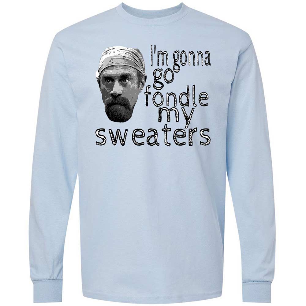 Fondle my sweaters - Light Blue - 4
