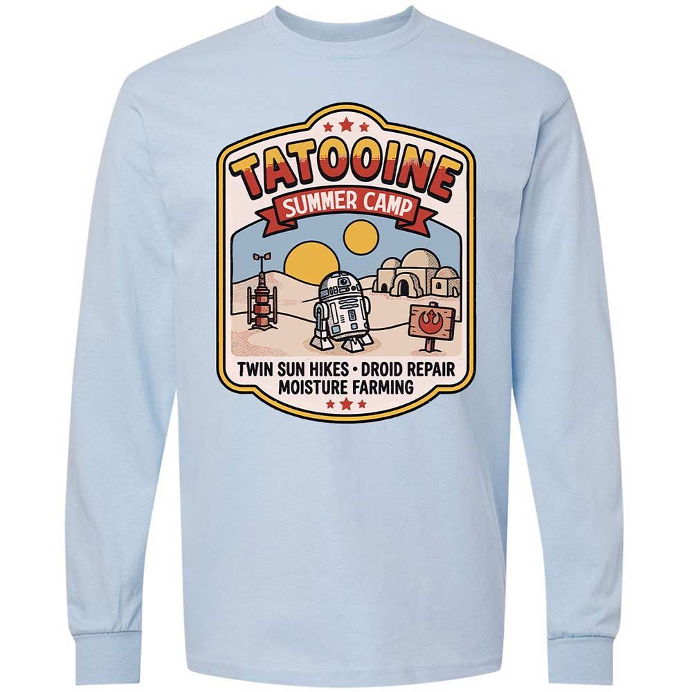 Long Sleeve T-Shirt - YHLRYSY7 - Light Blue - 4