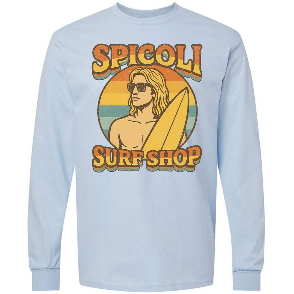 Long Sleeve T-Shirt - 1SCXGHBA - Light Blue - 4