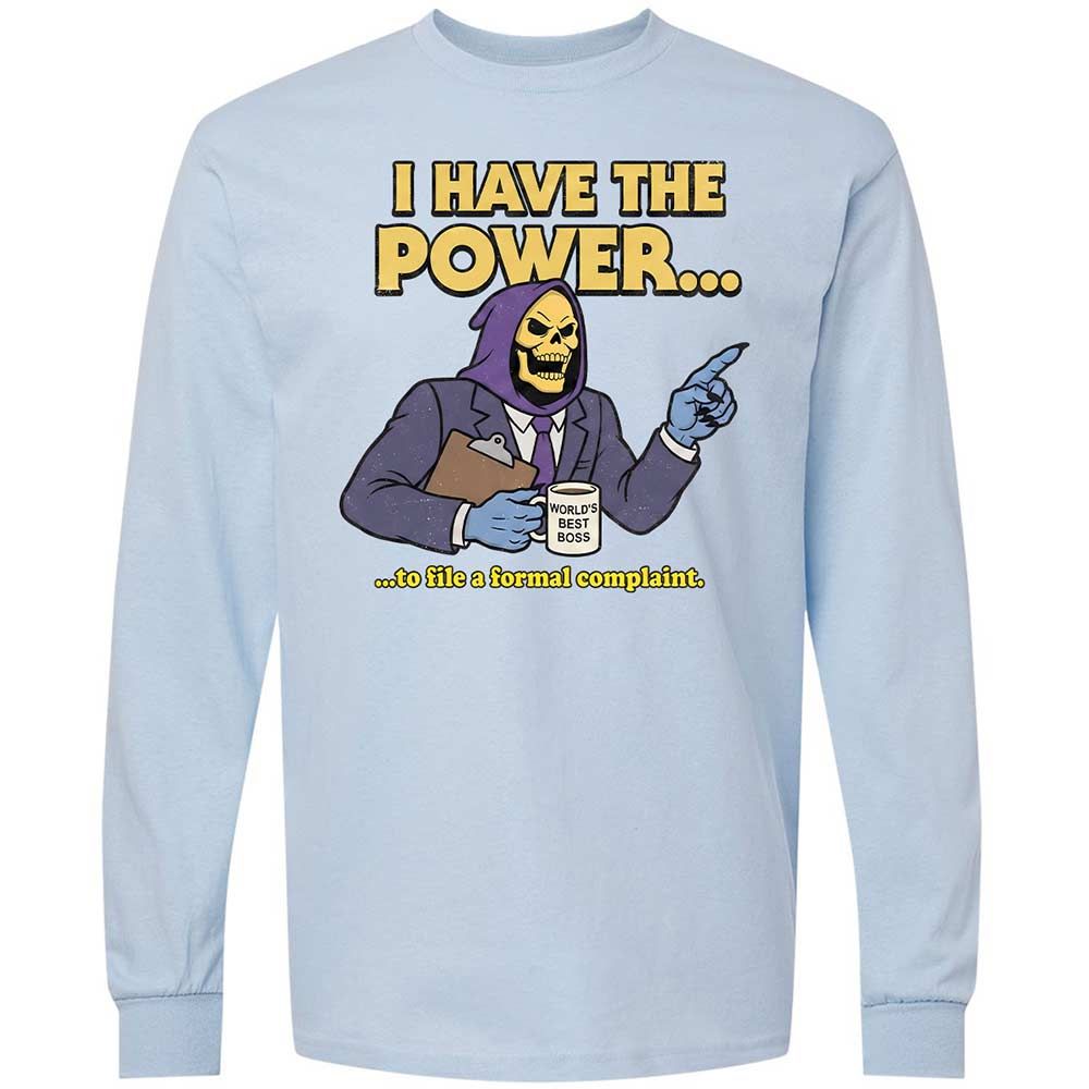 Long Sleeve T-Shirt - 5HAV4SR5 - Light Blue - 4