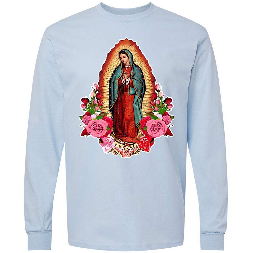 Our Lady of Guadalupe - Light Blue - 4