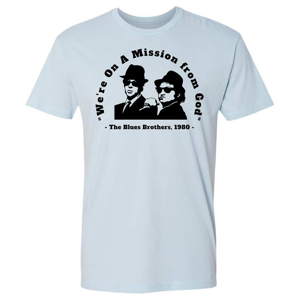 We're on a Mission from God - Light Blue - 4