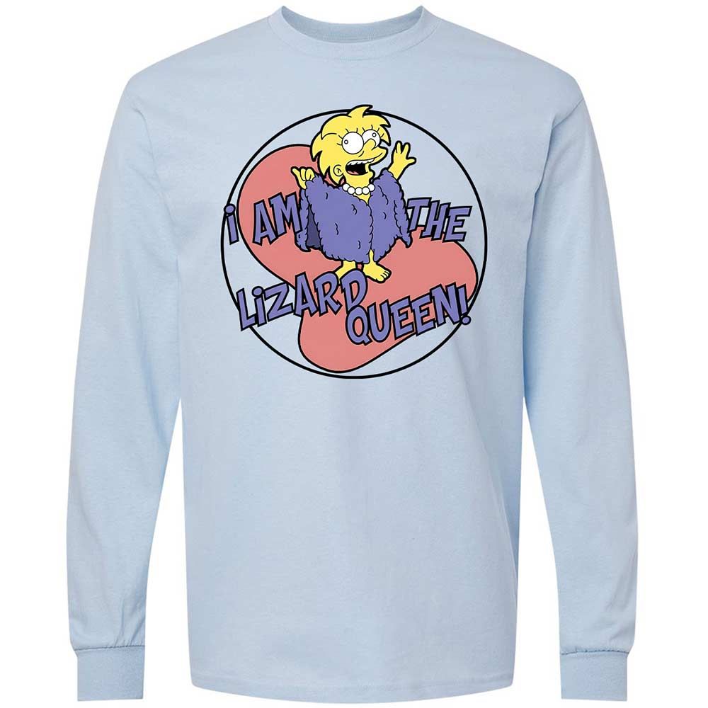 I am the Lizard Queen - Light Blue - 4