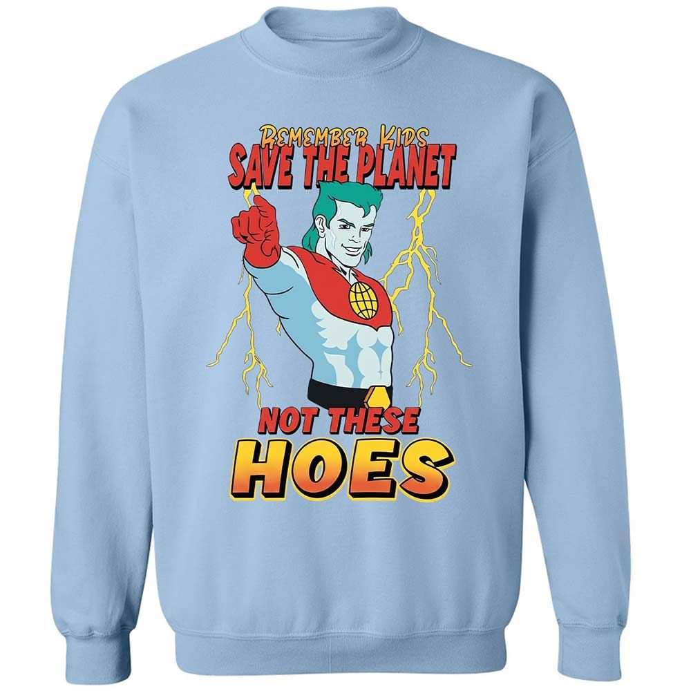 Classic Unisex Sweatshirt - 32ZLKKRS - Light Blue - 4