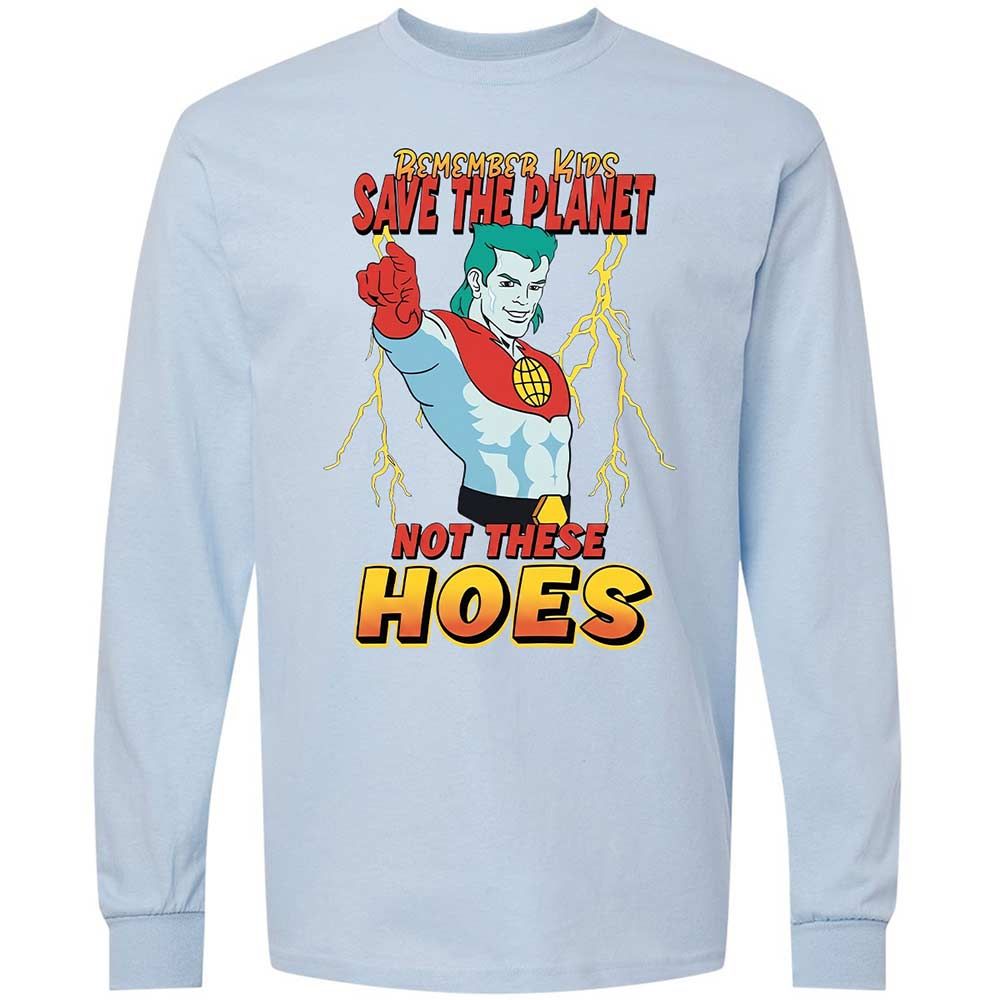 Long Sleeve T-Shirt - PT6ZSRH2 - Light Blue - 4