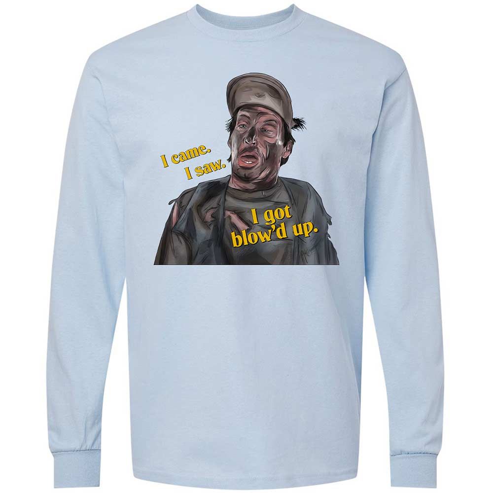 Long Sleeve T-Shirt - J5ARZT2D - Light Blue - 4