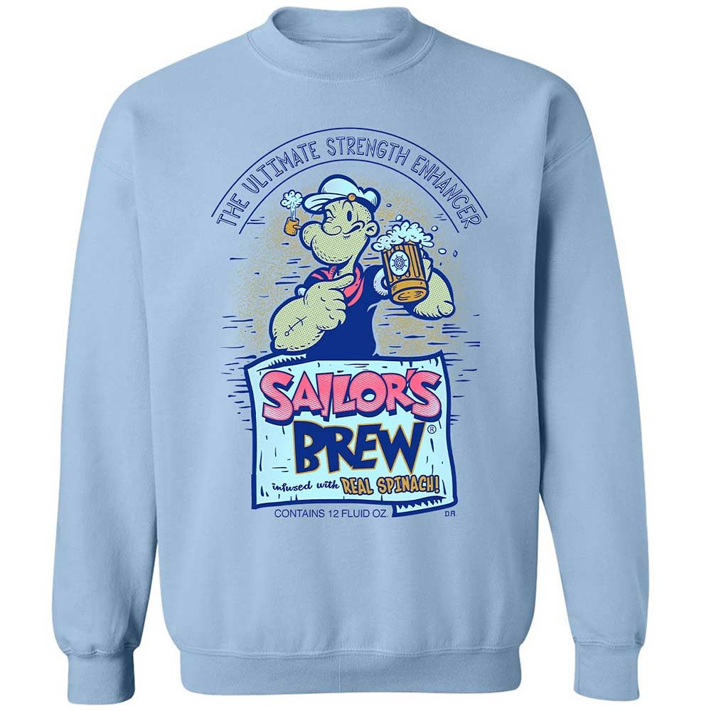 Classic Unisex Sweatshirt - N3NEKWPU - Light Blue - 4