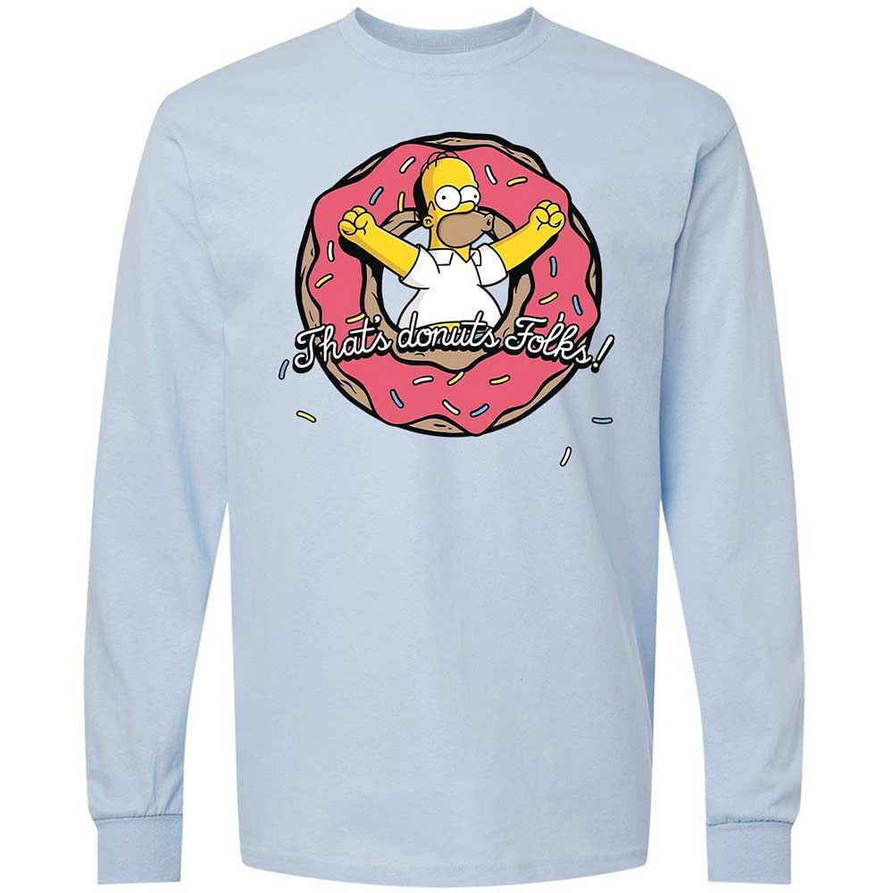 Long Sleeve T-Shirt - SESWCR8T - Light Blue - 4