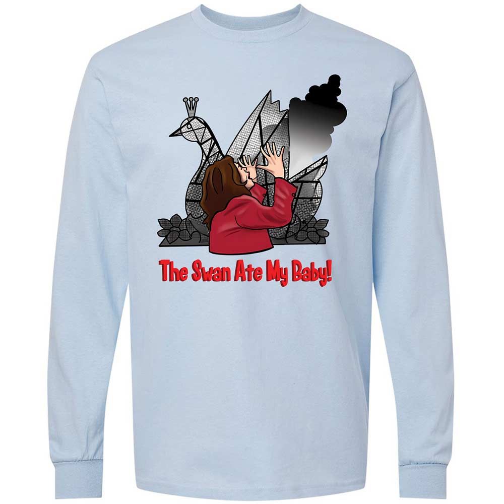The Swan Ate My Baby - Light Blue - 4