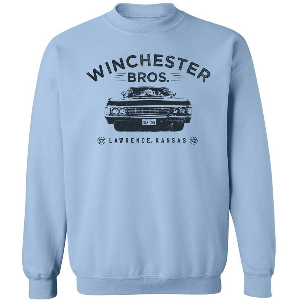 Classic Unisex Sweatshirt - 5H33U7FQ - Light Blue - 4