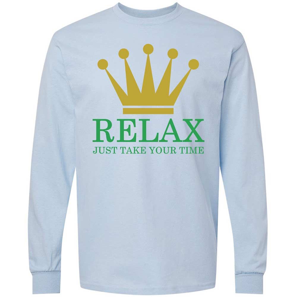 Relax Just Take Your Time - Light Blue - 4