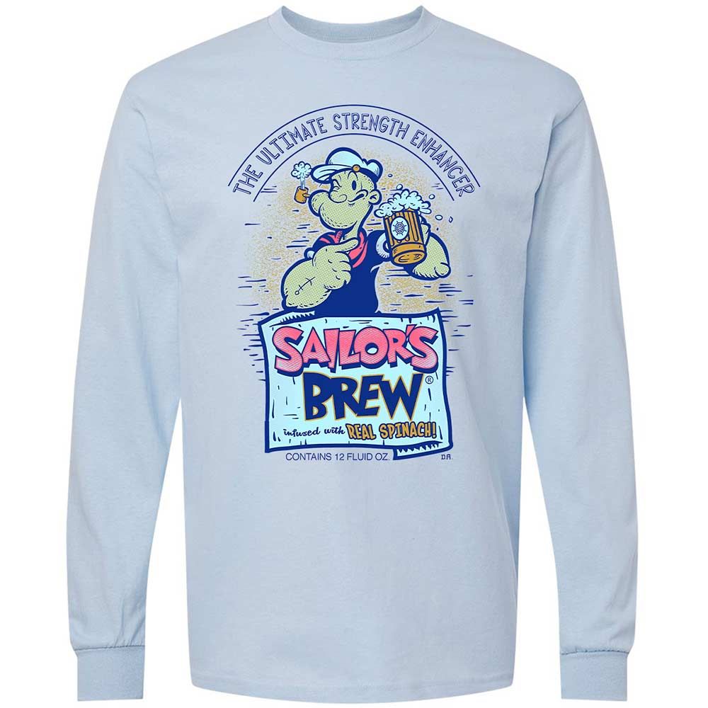 Long Sleeve T-Shirt - XQRSCW7R - Light Blue - 4