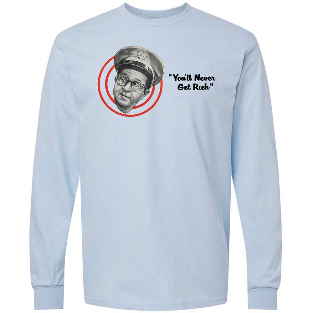 Long Sleeve T-Shirt - HP8TC6KF - Light Blue - 4