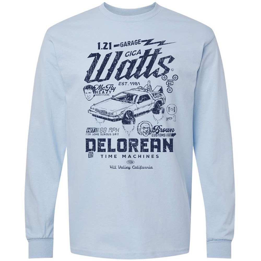 Long Sleeve T-Shirt - VU3YTECG - Light Blue - 4