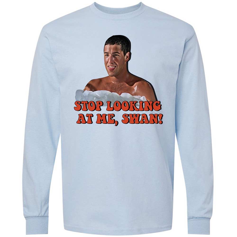 Long Sleeve T-Shirt - BC91P9TJ - Light Blue - 4