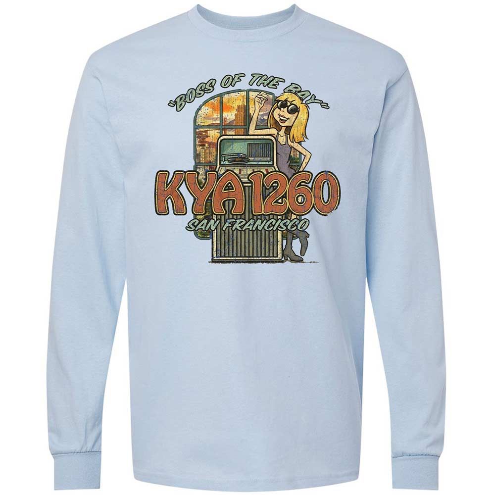 Long Sleeve T-Shirt - RY8JDMW7 - Light Blue - 4