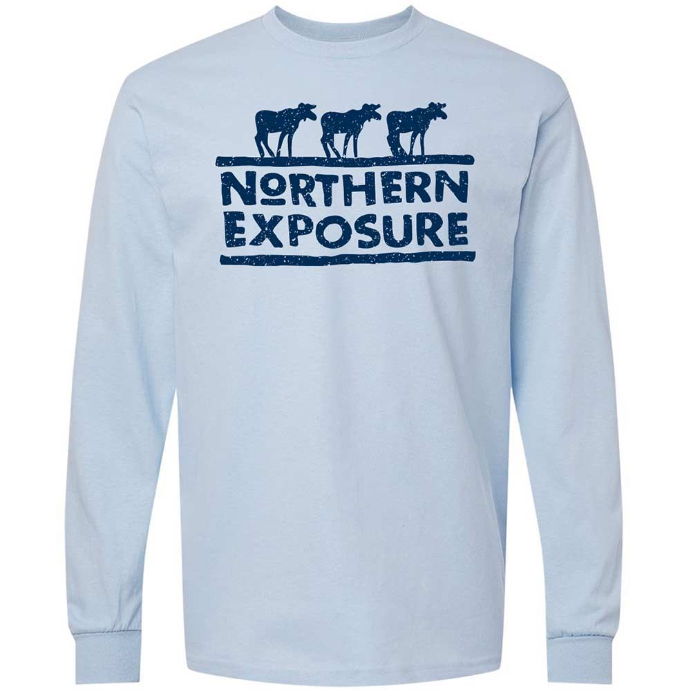 Long Sleeve T-Shirt - 8ST8V4GZ - Light Blue - 4