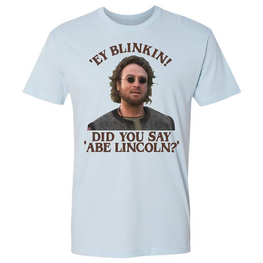 Did You Say Abe Lincoln - Light Blue - 4
