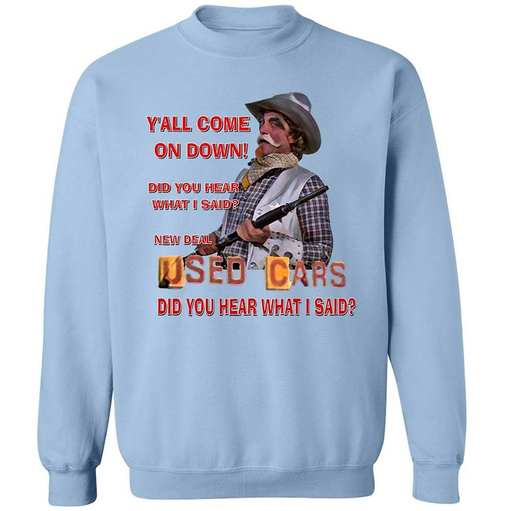 Classic Unisex Sweatshirt - Y1BUDNS9 - Light Blue - 4